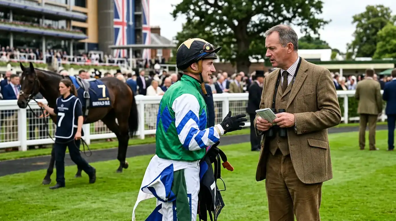 Trainer and jockey partnership statistics for horse racing exotic bet selection